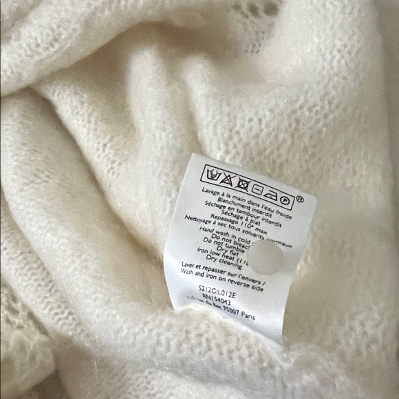 Sézane Angie Cardigan in Ecru (small) - Picture 6 of 7